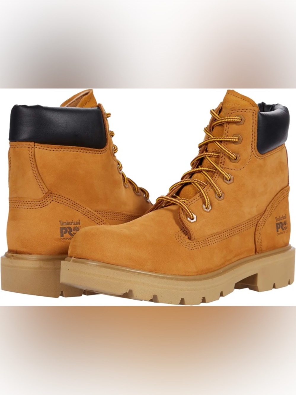 Timberland Pro Sawhorse 6" Composite Safety Toe  Work Boot Unisex Men’s 6.5W